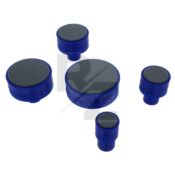 Image Drumprax Take 5 Practice Pads Dark Blue