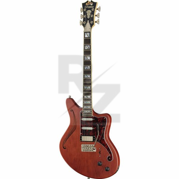 D'Angelico Deluxe Bedford SH Matte Walnut Image D'Angelico Deluxe Bedford SH Matte Walnut