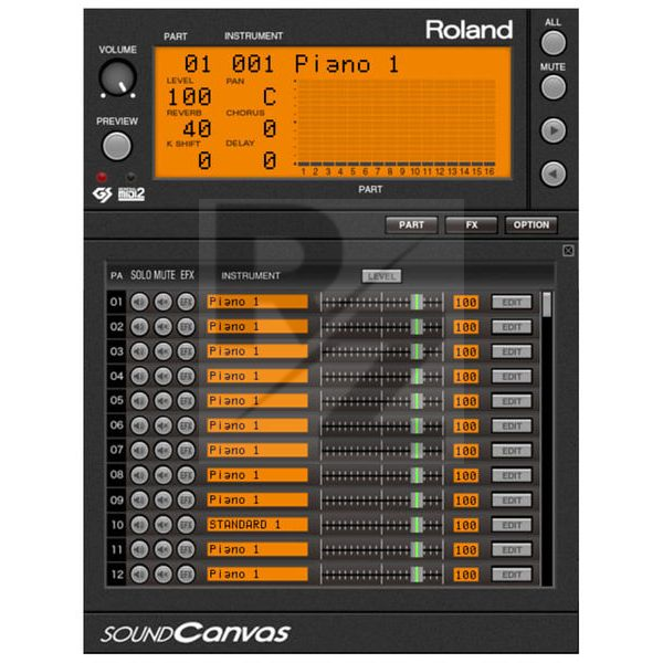Image Roland Cloud Sound Canvas VA