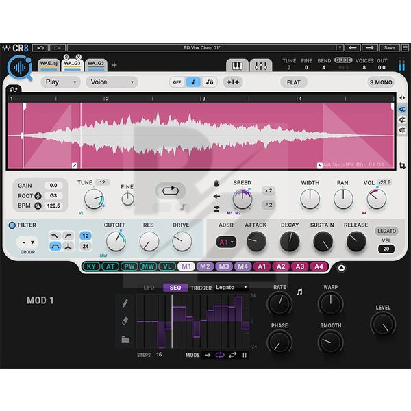 Image Waves CR8 Creative Sampler