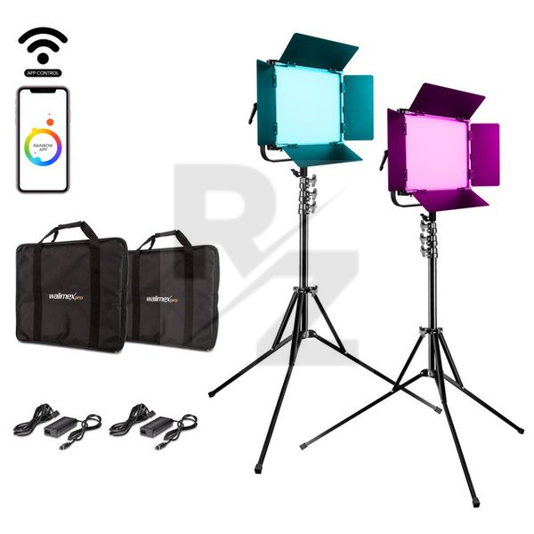 Image Walimex pro Rainbow 100W RGBWW Set 2