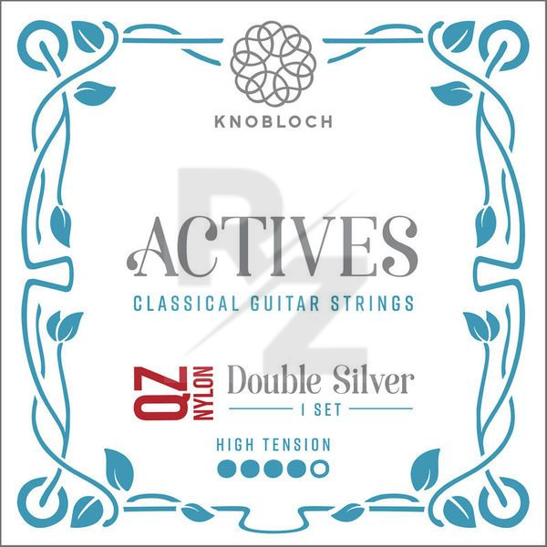 Knobloch Strings Double Silver Nylon 500ADQ Image Knobloch Strings Double Silver Nylon 500ADQ