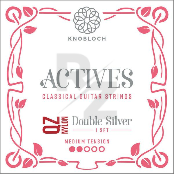 Knobloch Strings Double Silver Nylon 300ADQ Image Knobloch Strings Double Silver Nylon 300ADQ