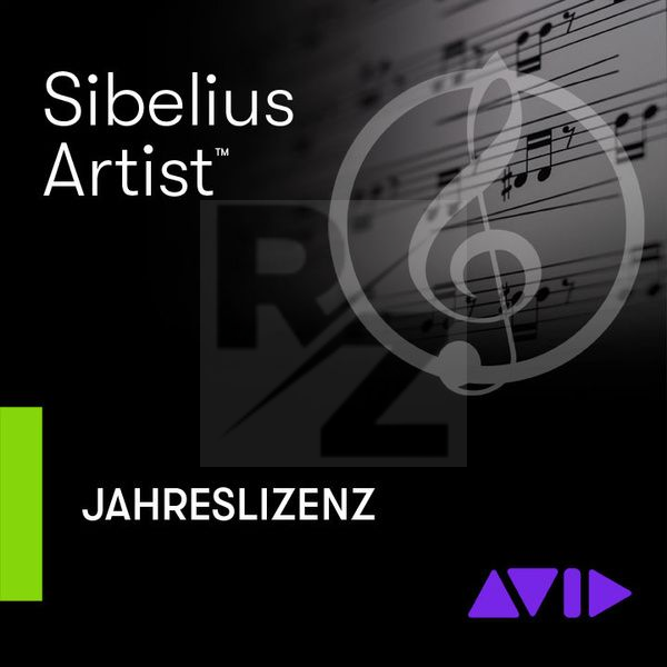 Image Avid Sibelius Artist Annual Subsc.