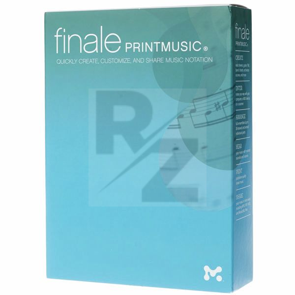 Image MakeMusic Finale PrintMusic 2014 E
