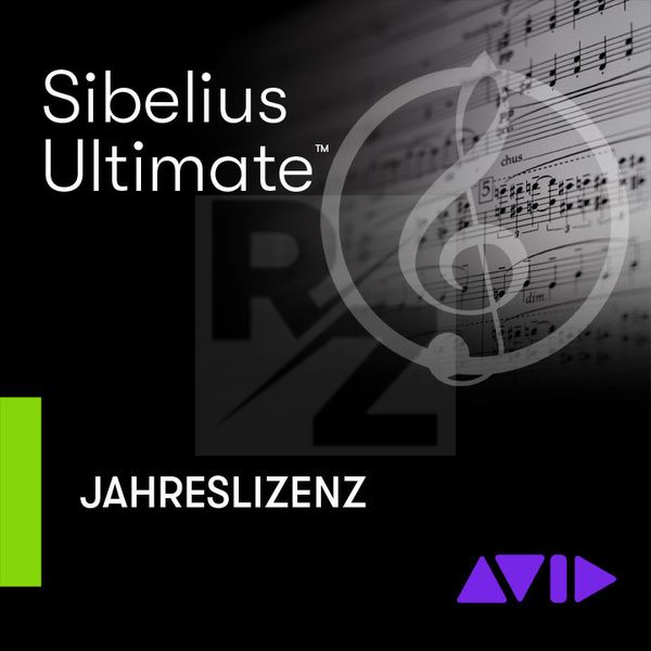 Image Avid Sibelius Ultimate Annual Subs.