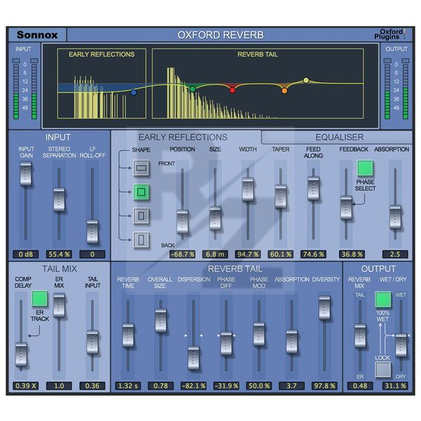Image Sonnox Oxford Reverb Native