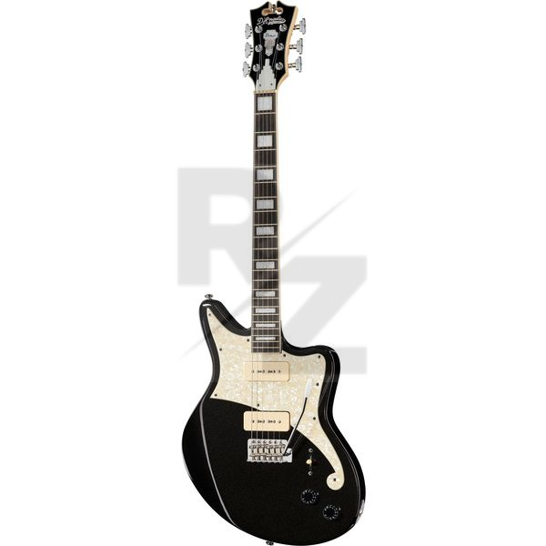 D'Angelico Premier Bedford BlackFlake Image D'Angelico Premier Bedford BlackFlake