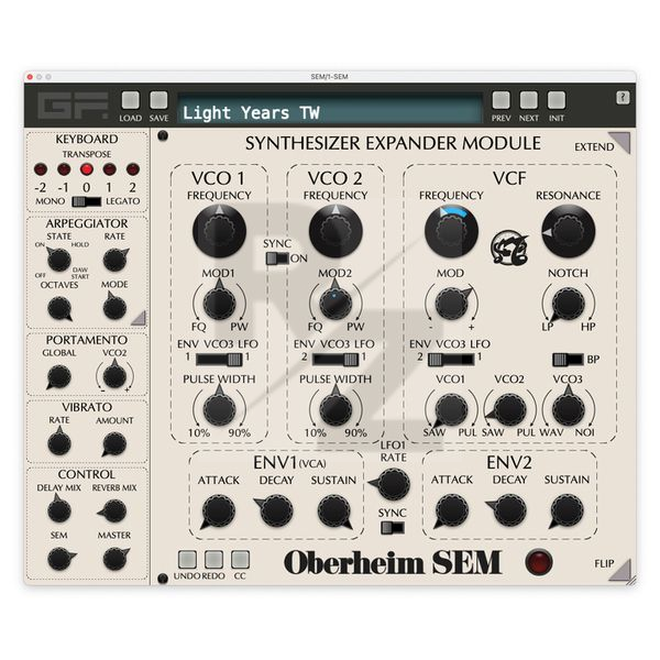 Image GForce Oberheim SEM