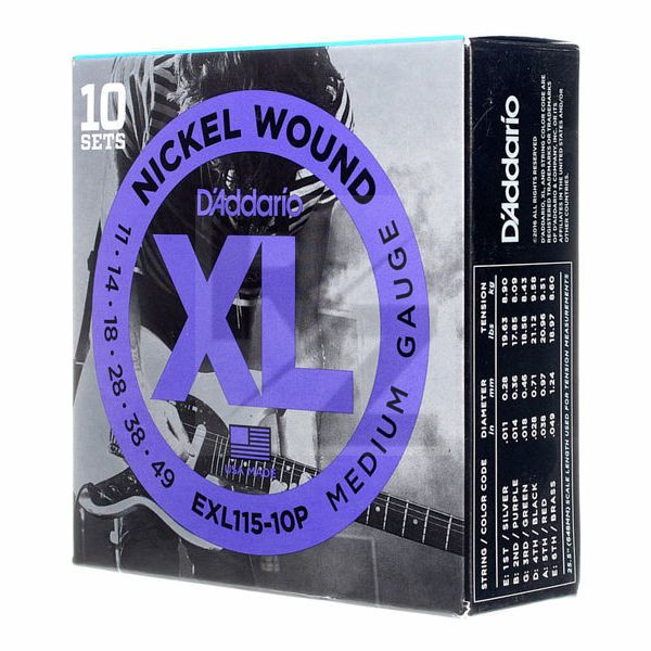 Image Daddario EXL115-10P