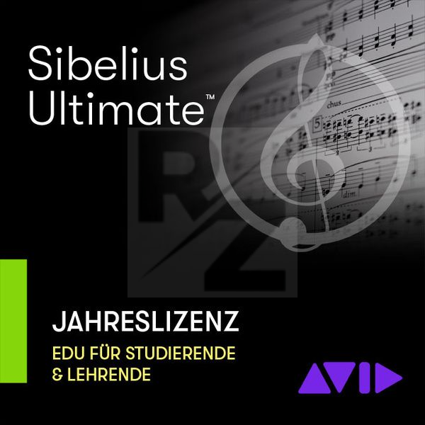 Image Avid Sibelius Ultimate Ann Subs EDU