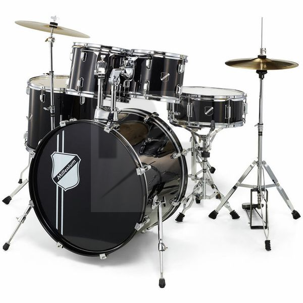 Millenium Focus 20 Drum Set Black Image Millenium Focus 20 Drum Set Black