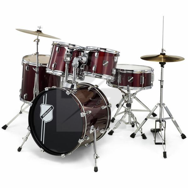 Image Millenium Focus 18 Drum Set Red