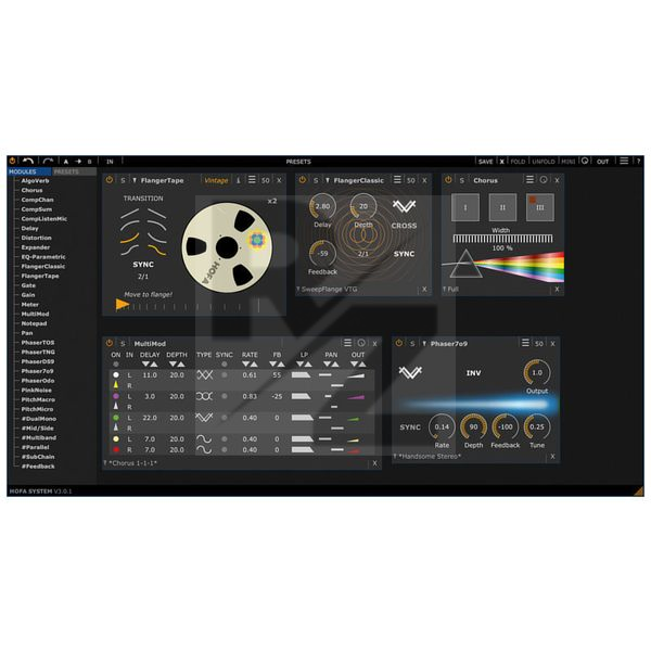 Image Hofa System PhaserChorusFlanger