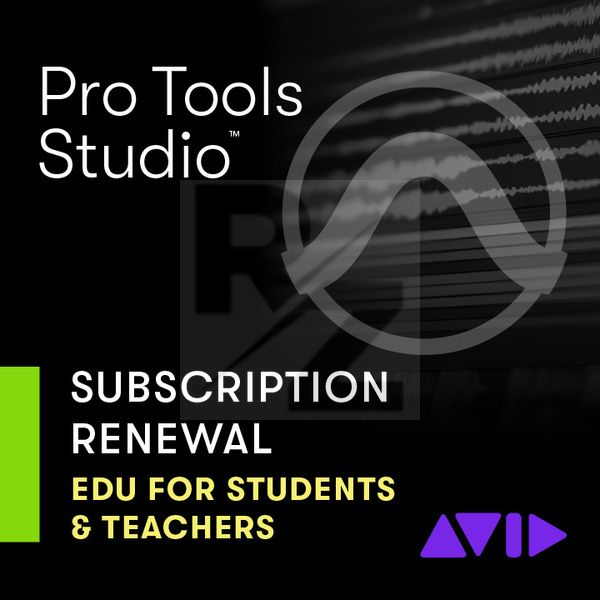 Image Avid Pro Tools Studio Renew EDU S/T