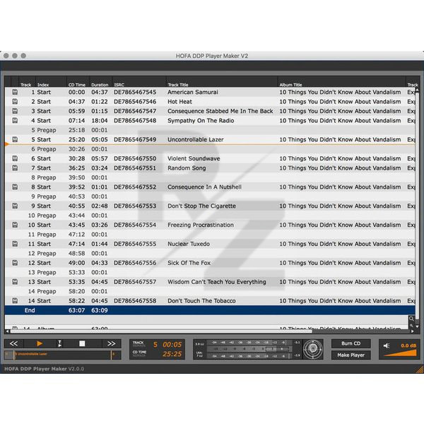 Image Hofa DDP Player Maker V2