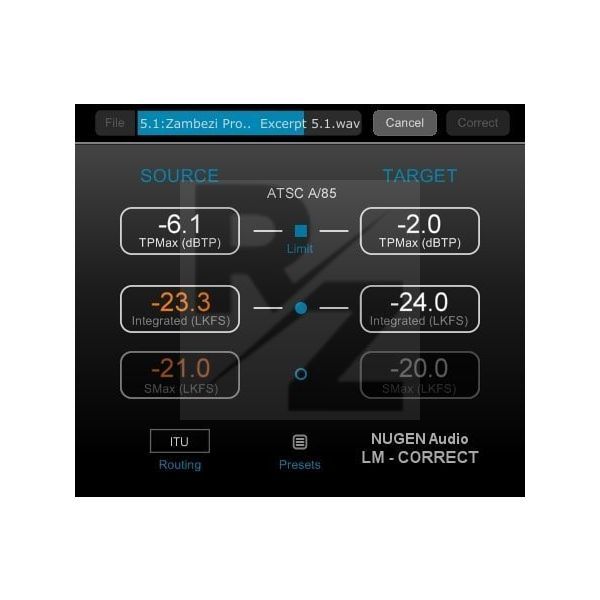 Image Nugen Audio LM-Correct 2