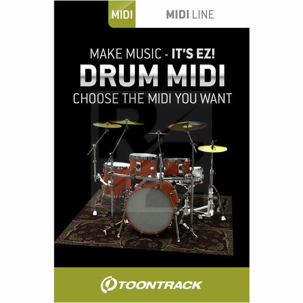 Toontrack Drum Midi Pack Image Toontrack Drum Midi Pack