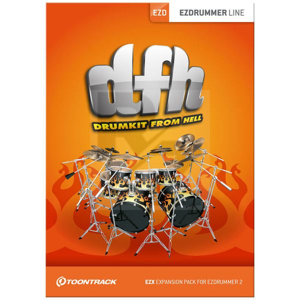 Toontrack EZX Drumkit From Hell Image Toontrack EZX Drumkit From Hell