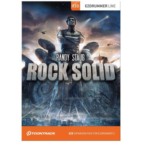 Toontrack EZX Rock Solid Image Toontrack EZX Rock Solid