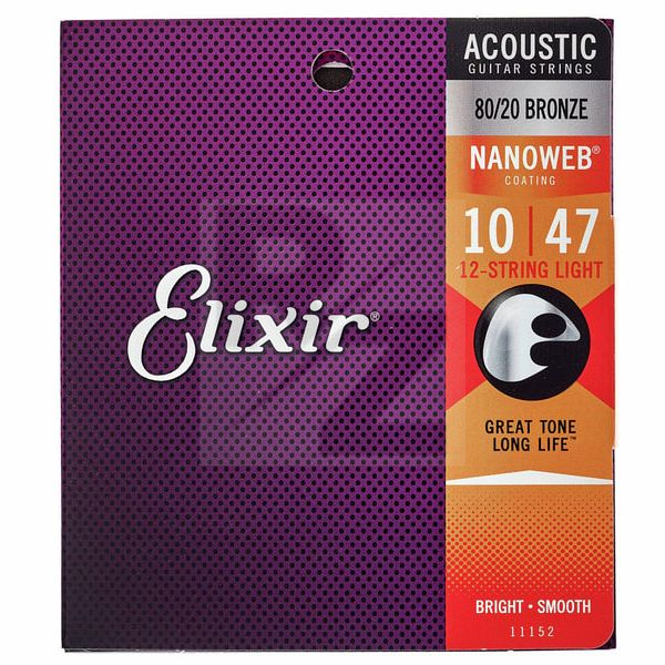 Image Elixir Nanoweb Light 12 Str. Acoustic