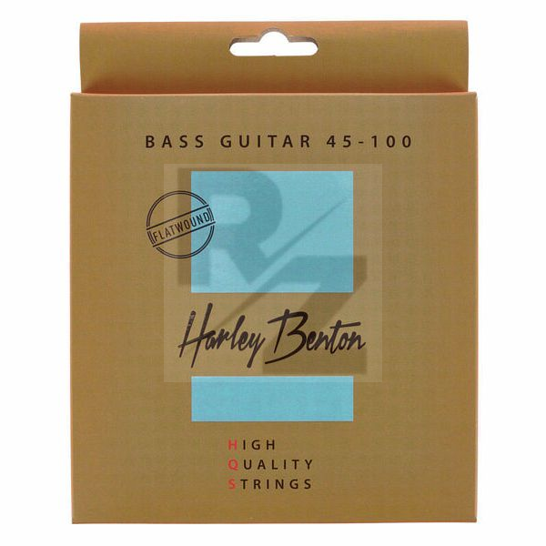 Image Harley Benton HQS Bass 45-100 Flatwound
