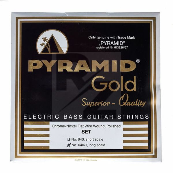 Image Pyramid Gold Flatwound 040-105