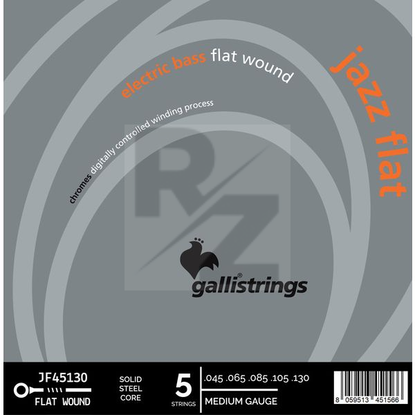 Image Galli Strings JF45130 Jazz Flat Bass Strings