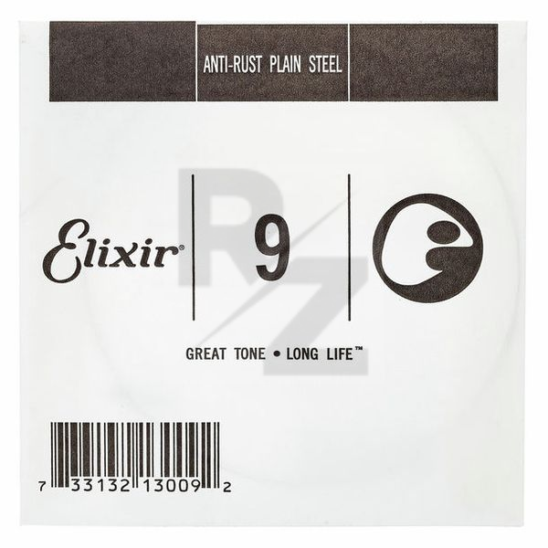 Elixir .009 Plain Steel Single String Image Elixir .009 Plain Steel Single String
