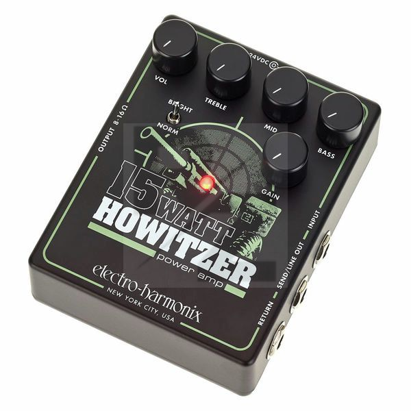 Image Electro Harmonix 15 Watt Howitzer Pedal Amp/Pre