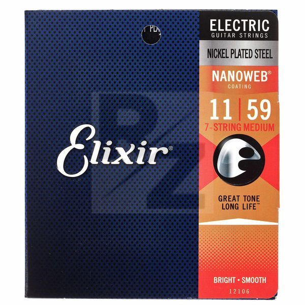 Image Elixir Nanoweb 12106 7-String Medium