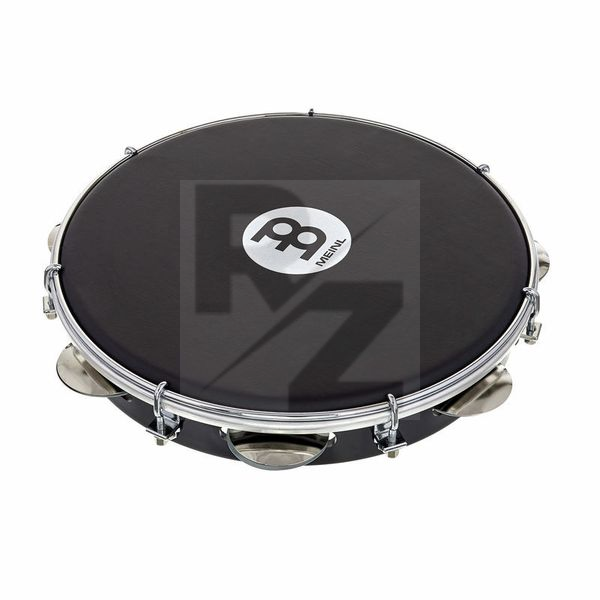 Meinl PA10ABS-BK-NH Pandeiro Black Image Meinl PA10ABS-BK-NH Pandeiro Black