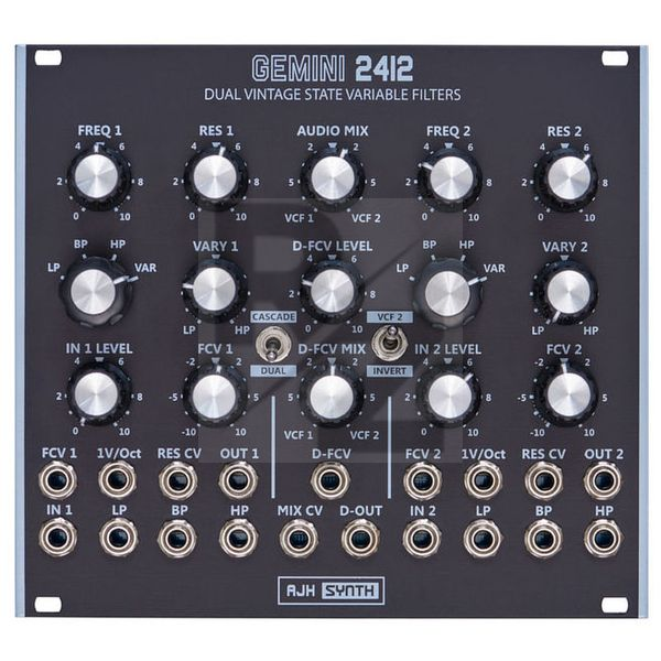 Image AJH Synth Gemini 2412 Dual SVF black