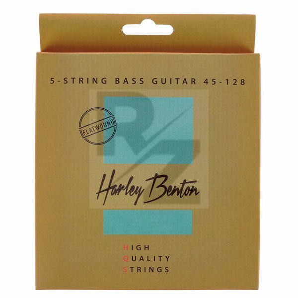 Image Harley Benton HQS Bass-5 45-128 Flatwound