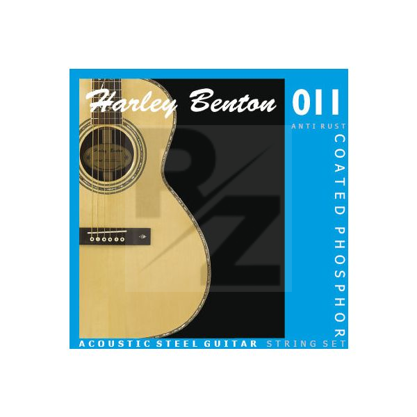Harley Benton Coated Phosphor 011 Anti Rust Image Harley Benton Coated Phosphor 011 Anti Rust