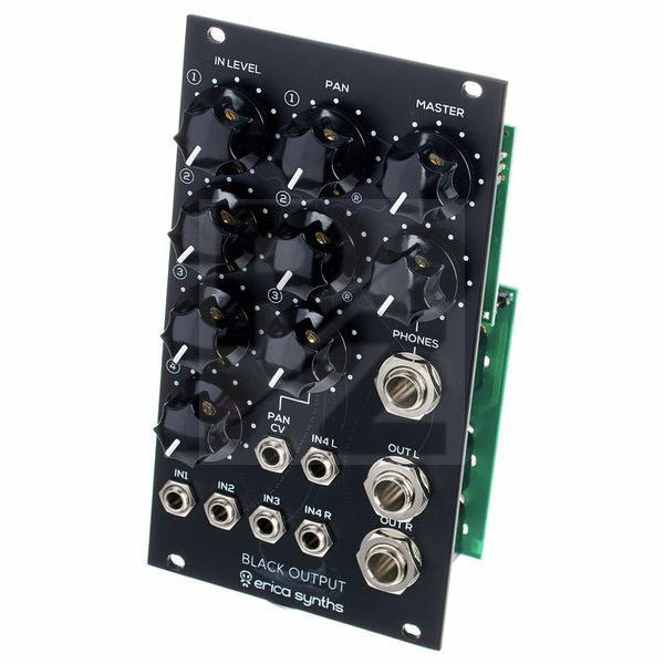 Erica Synths Black Output Module V2 Image Erica Synths Black Output Module V2