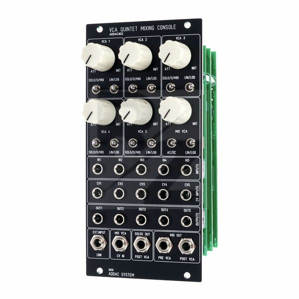 Image ADDAC 802 VCA Quintet Mixing Console