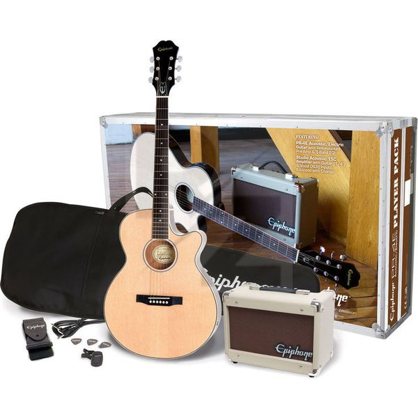 Epiphone PR-4E Acoustic Player Pack Image Epiphone PR-4E Acoustic Player Pack