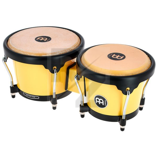 Meinl HB50IY Journey Bongo Yellow Image Meinl HB50IY Journey Bongo Yellow