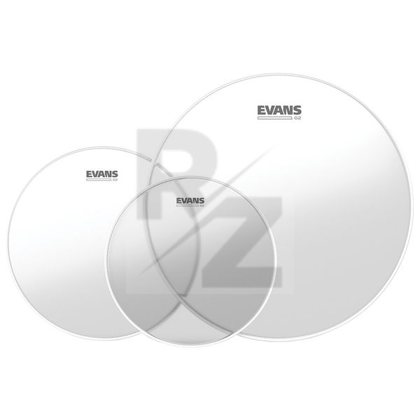 Evans G2 Studio Set clear Image Evans G2 Studio Set clear