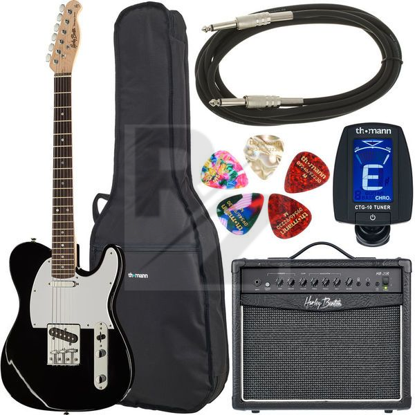 Image Harley Benton TE-20 BK Standard Series Set 2