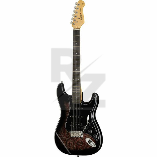 Harley Benton ST-70 Black Paisley Image Harley Benton ST-70 Black Paisley