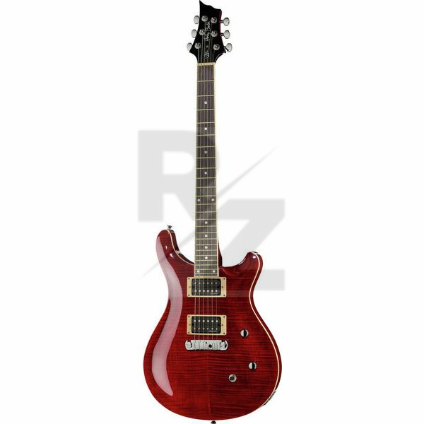 Harley Benton CST-24 Black Cherry Flame DLX Image Harley Benton CST-24 Black Cherry Flame DLX