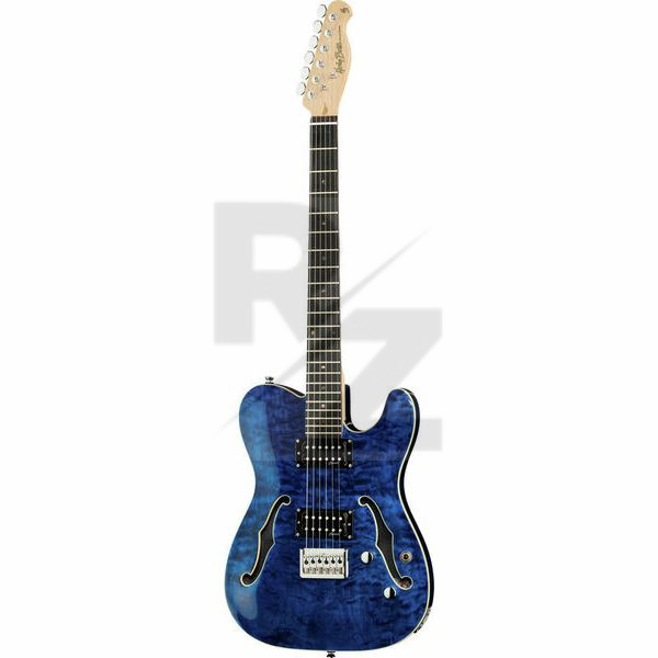 Harley Benton TE-90QM HH Trans Blue Image Harley Benton TE-90QM HH Trans Blue