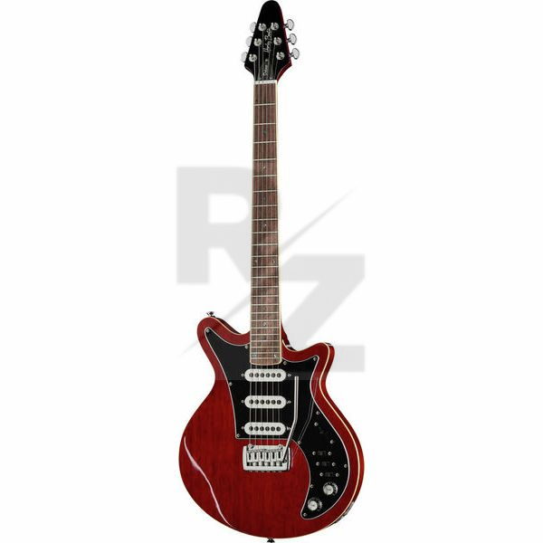 Harley Benton BM-75 Trans Red Deluxe Series Image Harley Benton BM-75 Trans Red Deluxe Series