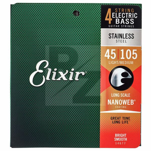 Image Elixir 14677 Stainless Steel L/M Bass