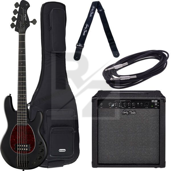 Harley Benton MB-5 SBK Deluxe Series Set 2 Image Harley Benton MB-5 SBK Deluxe Series Set 2