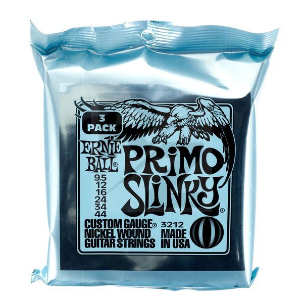Image Ernie Ball Primo Slinky 3-pack 3212
