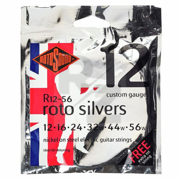 Image Rotosound Silvers 12-56 Nickel Strings