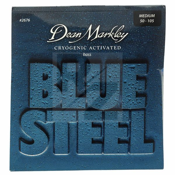 Dean Markley 2676 Blue Steel Bass MED Image Dean Markley 2676 Blue Steel Bass MED